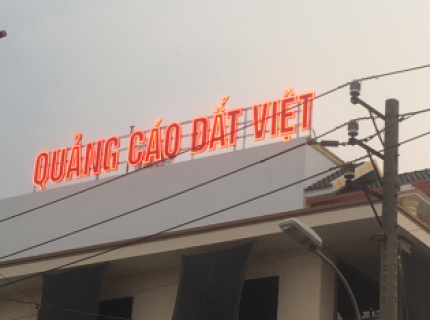 Dịch vụ làm bảng hiệu quảng cáo Bình Tân - Quảng cáo Đất Việt