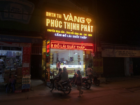 Công trình bảng hiệu quảng cáo LED Bình DƯơng