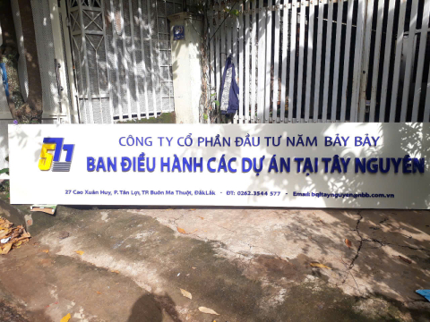 Các công trình hạng mục quảng cáo thi công gần đây