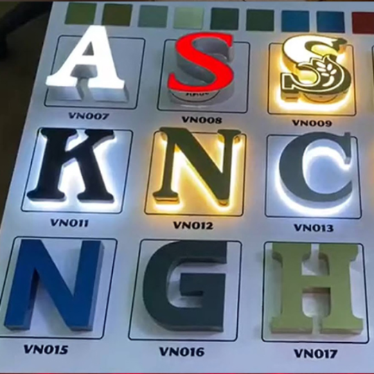 Các Loại Chữ Quảng Cáo Phổ Biến Hiện Nay Và Ứng Dụng Thực Tế